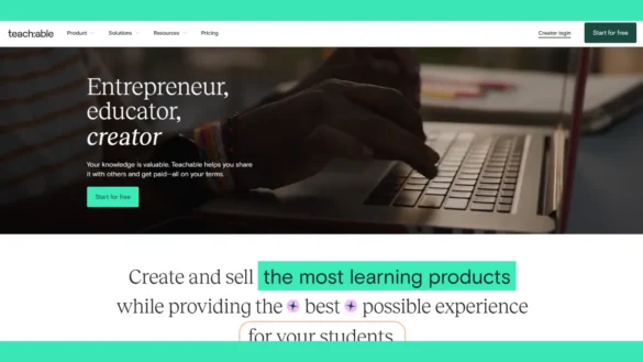 Creating Courses with Teachable – Complete Review and Guide