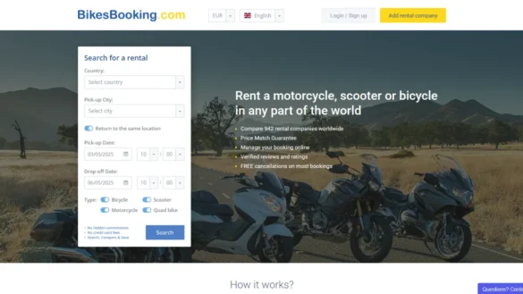 BikesBooking Review – The Best Way to Rent Scooters & Bikes?