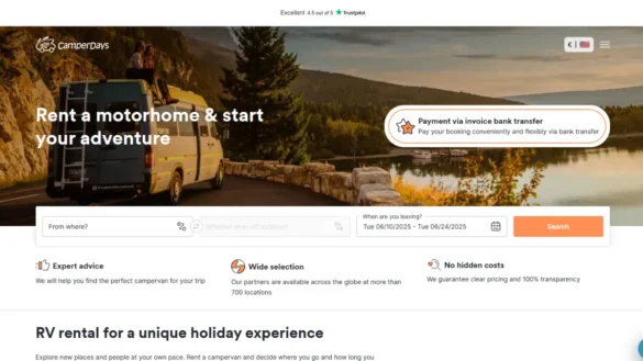 CamperDays Review – Affordable Campervan Rentals in 2025