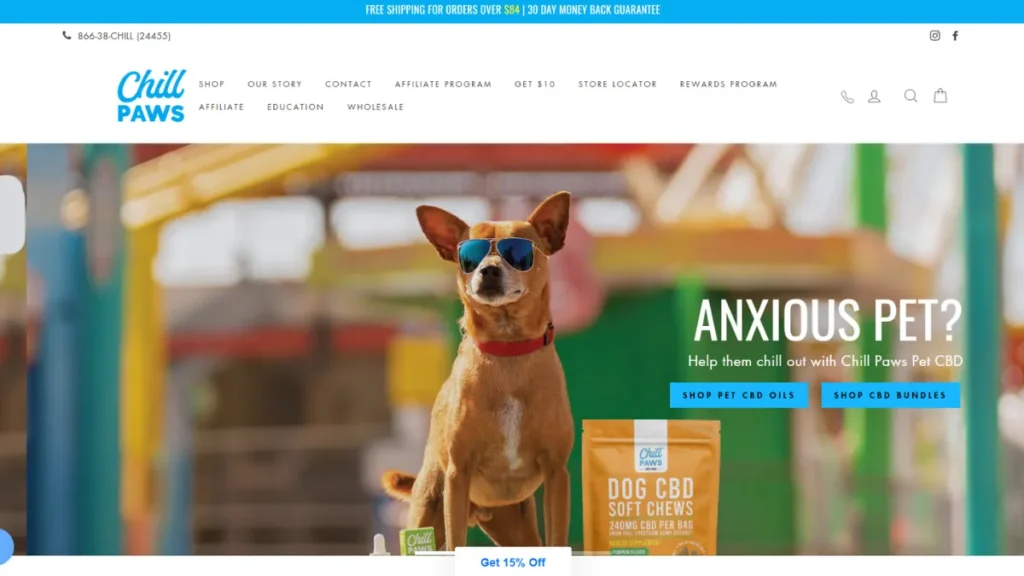 Chill Paws Review – CBD for Pet Relaxation Tested