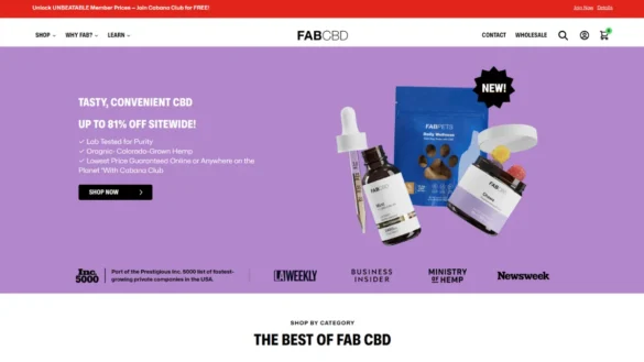 Fab CBD Review – Simple, Affordable, and Effective?