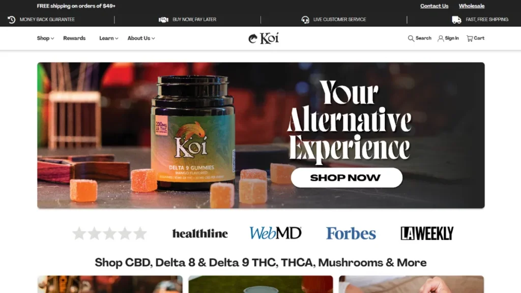 Koi CBD Review – A Look at Purity, Price, and Performance
