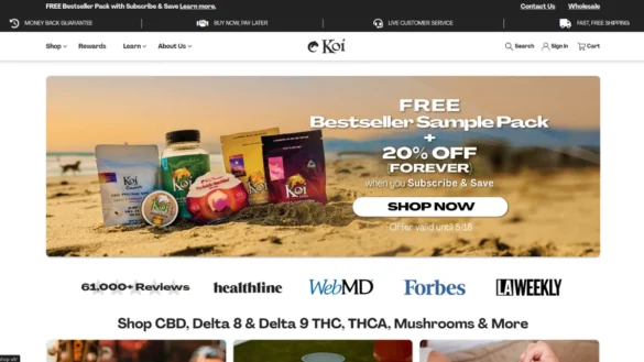 Koi Kratom Review – Can a CBD Giant Nail Kratom Too?
